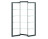Shelving Rack Ozzio design Panto X016