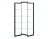 Shelving Rack Ozzio design Panto X016