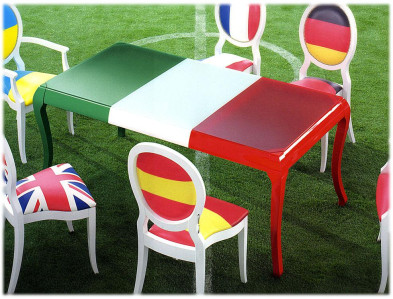 Dining Table Modenese Football collection Art.18
