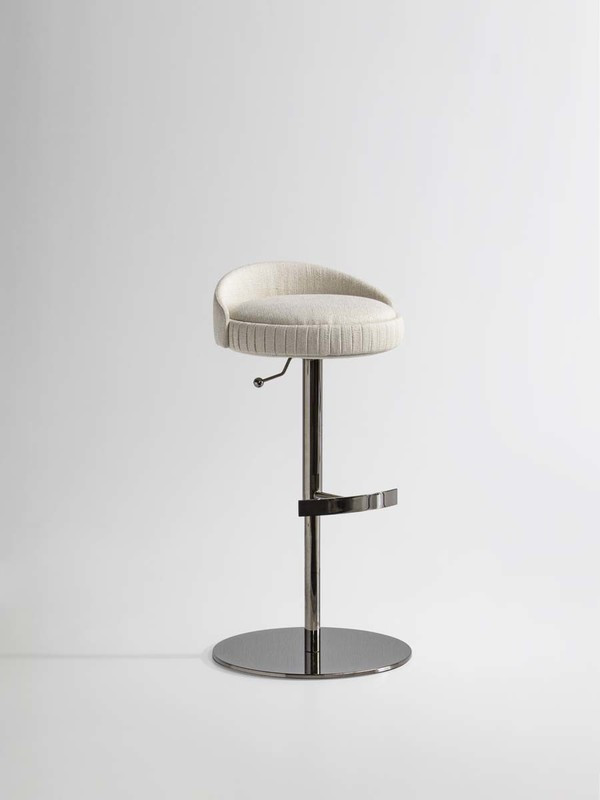 Bar Stool Potocco Plisse 929/A-GAS-929/S-GAS
