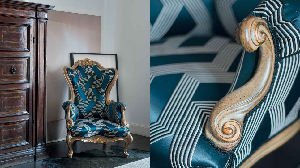 Armchair Angelo Cappellini Baroque 30042