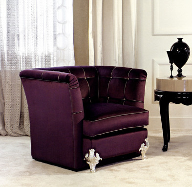 Armchair King small Bruno zampa Champagne King small
