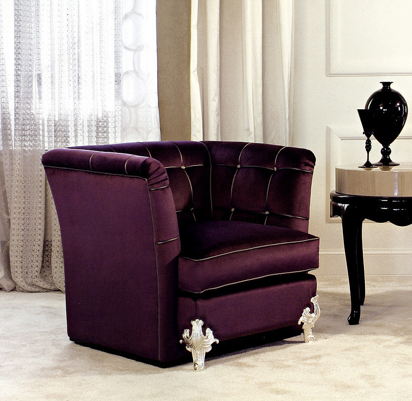 Armchair King small Bruno zampa Champagne King small