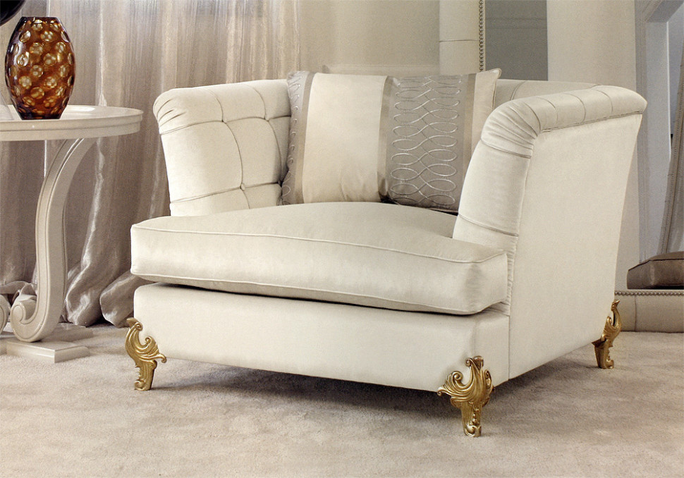 Armchair King small Bruno zampa Champagne King small