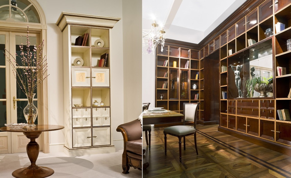 Library Shelf Annibale Colombo Quadro L1394