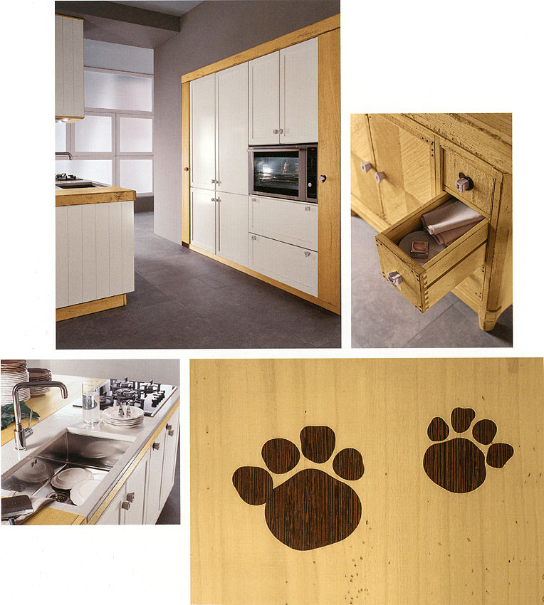 Kitchen Cabinet Acquacotta Blanc de blanc
