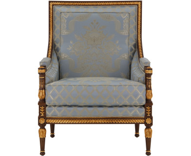 Armchair Seven Sedie Lusso 9746P