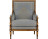 Armchair Seven Sedie Lusso 9746P