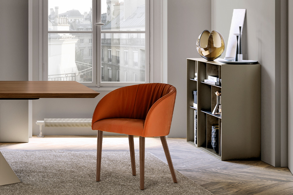 Chair Eforma Vulcano 4 gambe legno