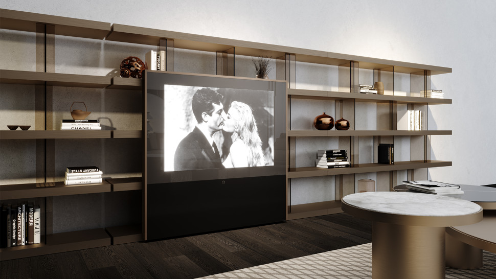 Shelving Rack Reflex Disegno Tango T Libreria – Anta TV