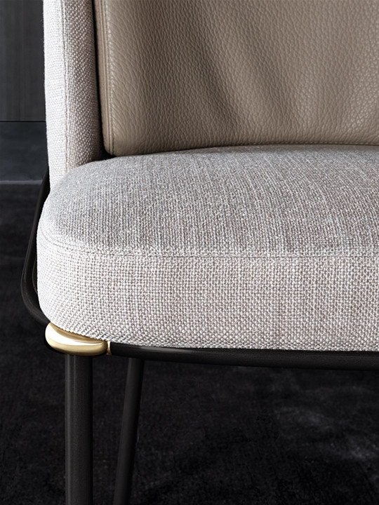 Dining Chair Minotti Fil Noir