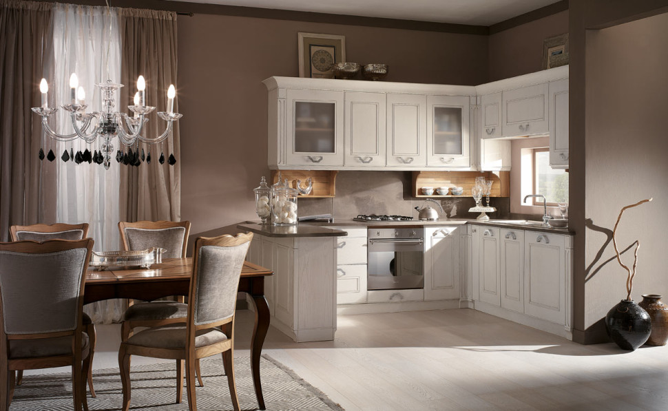 Kitchen Cabinet Busatto mobili Le Blanche