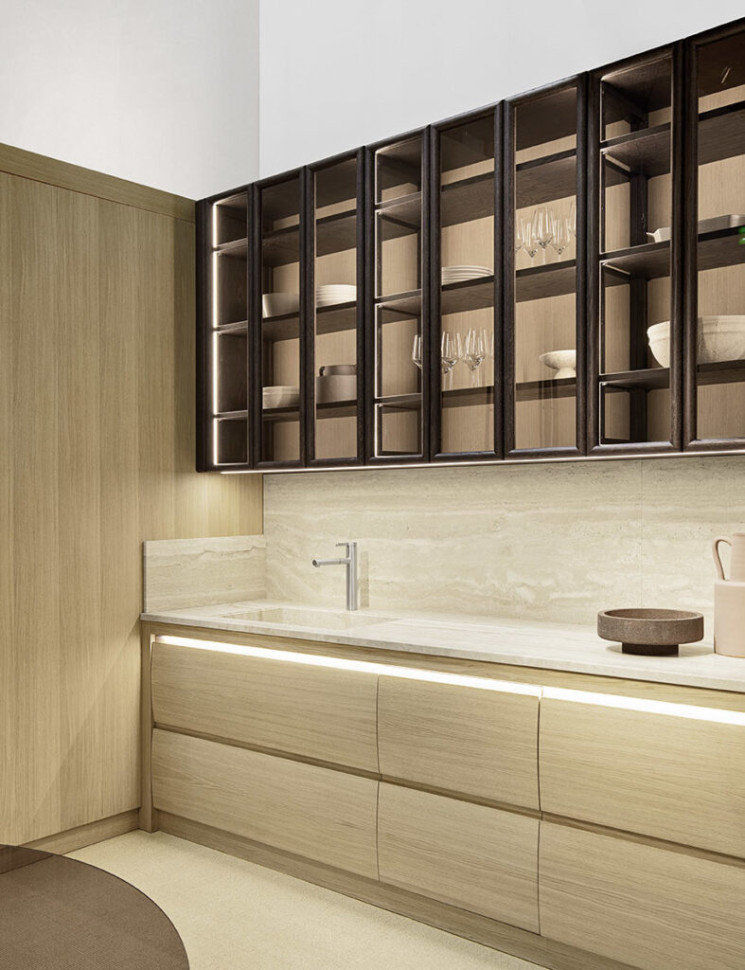 Kitchen Cabinet L&#039;ottocento Chronos 2.2