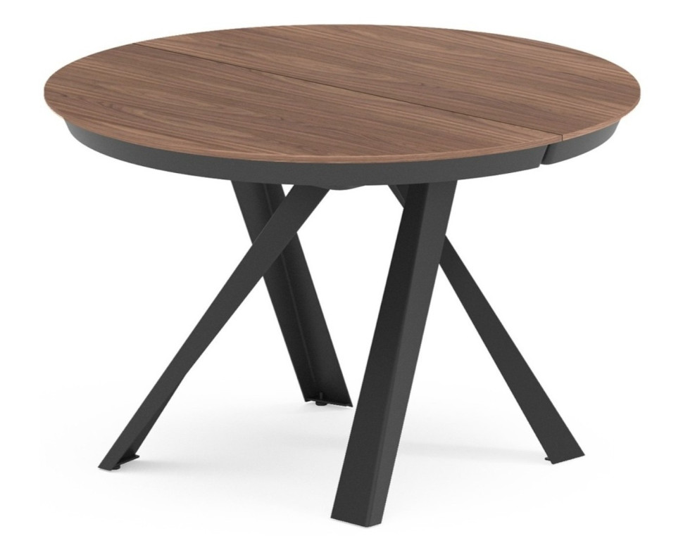 Table Ozzio design Emisfero Legno T236