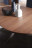 Table Ozzio design Emisfero Legno T236