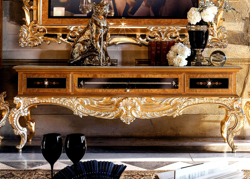 TV Stand Bacci stile Queen elizabeth 1011