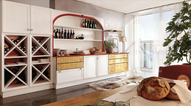 Kitchen Cabinet Acquacotta Grand cuvee cantinetta
