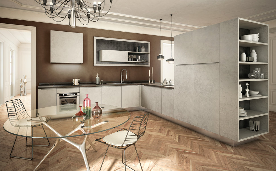 Kitchen Cabinet Gieffe cucine Living supreme Lesmo cult 1