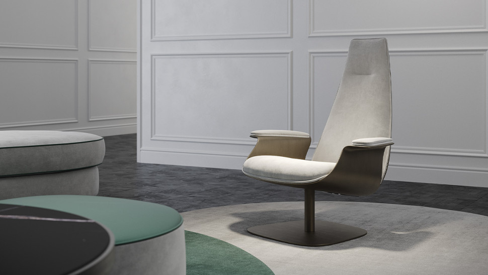 Armchair Reflex Disegno Minerva Poltrona