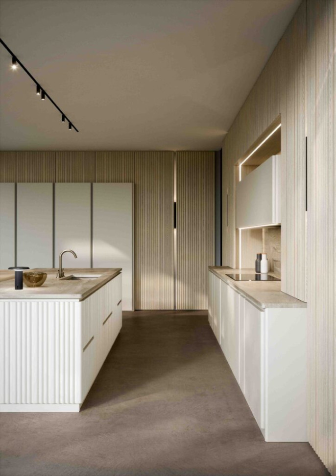 Kitchen Cabinet L&#039;ottocento Etesia