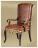 Dining Chair Ar arredamenti Grand royal 409/P