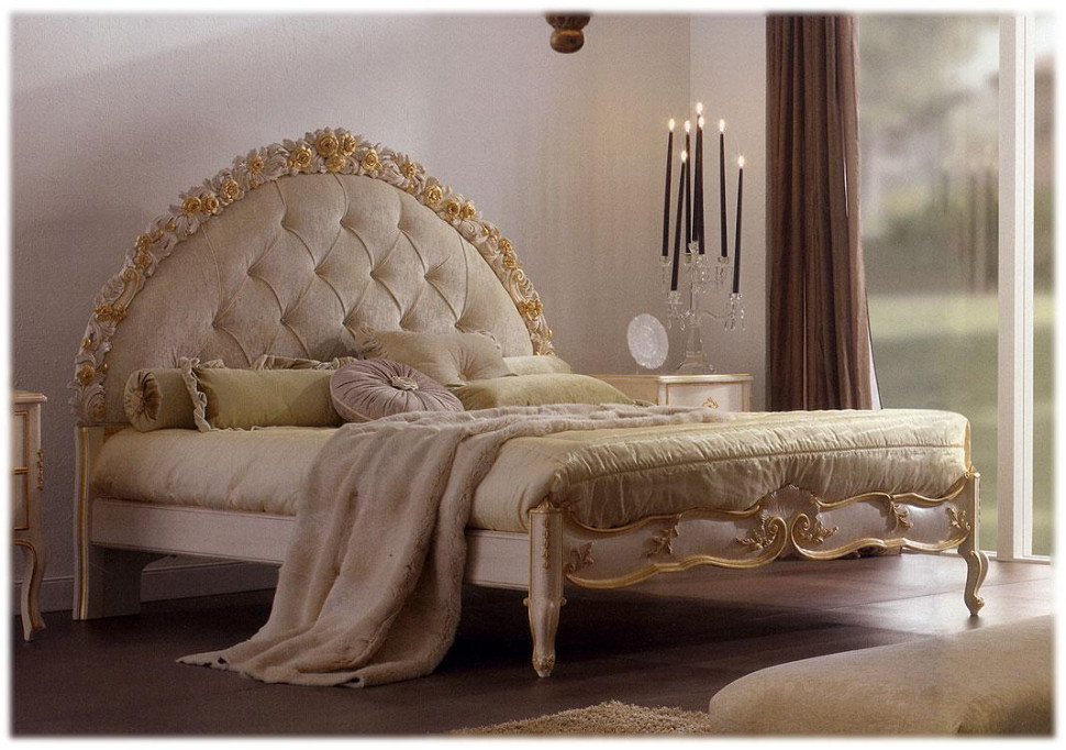 Bed Florence art Glamour design 3539