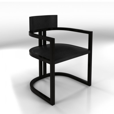 Dining Chair Selva Design Lorenzo Bellini CHAIR GATSBY IN BEECH 1648