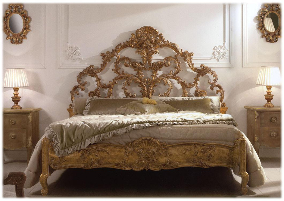 Bed Florence art Florentine style 2930