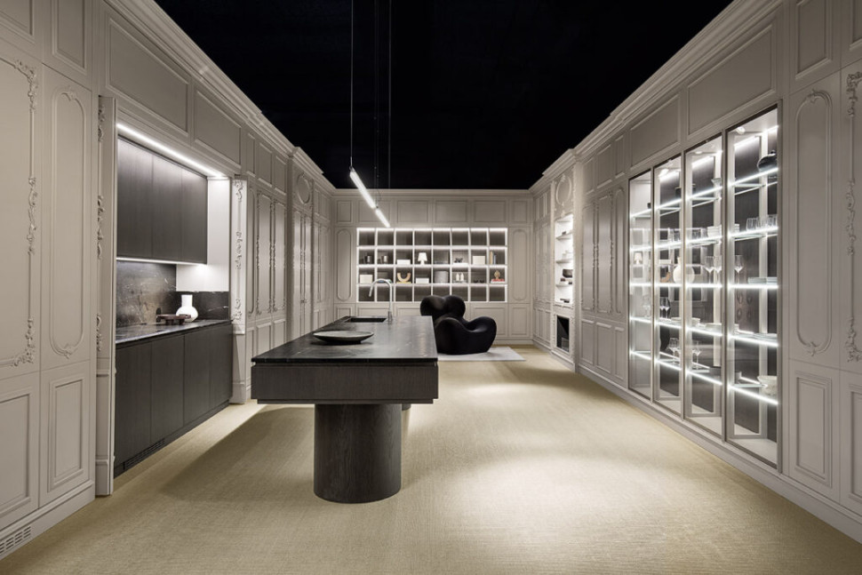 Kitchen Cabinet L&#039;ottocento Floral Botanica