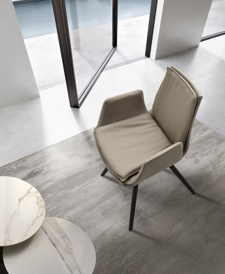 Chair Eforma Lara trespolo legno
