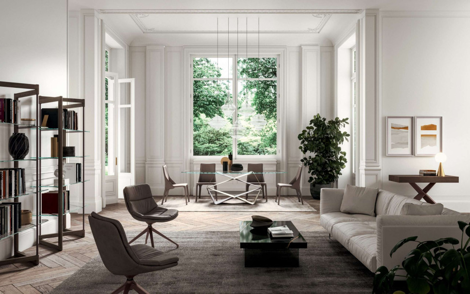 Table Ozzio design Gem T234
