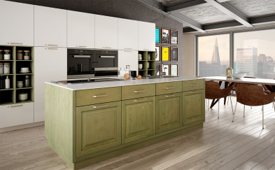Kitchen Cabinet Gieffe cucine Living supreme Castanea 2