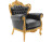 Armchair Seven Sedie Palermo 9102P