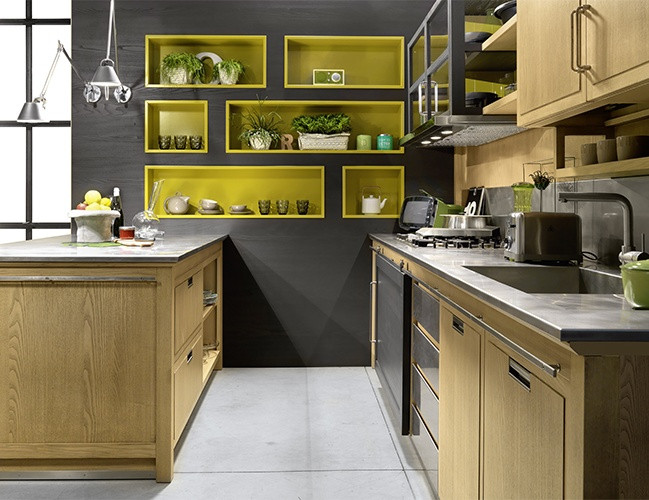 Kitchen Cabinet L&#039;ottocento Industrial Chic