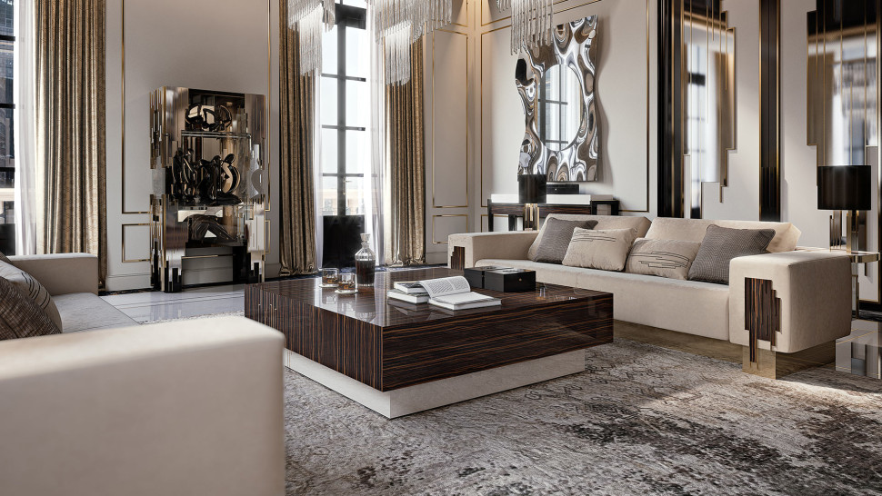 Coffee Table Reflex Glamour Belle Epoque 40