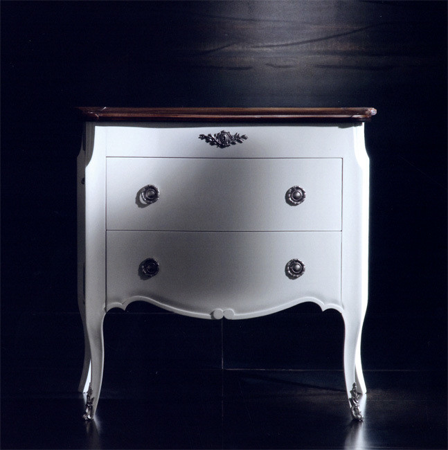 Nightstand Bamax Classico 31.852 Bianco