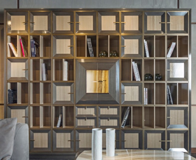Library Shelf Annibale Colombo Quadro W1393