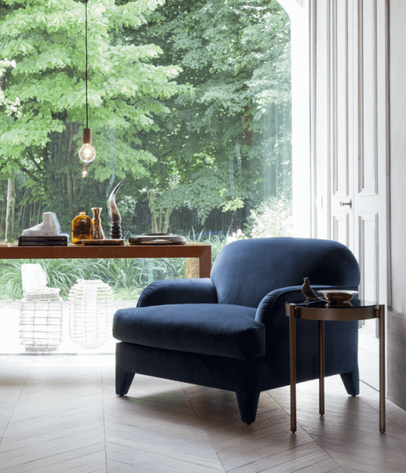 Armchair Selva Design Leonardo Dainelli ST. GERMAIN 1093