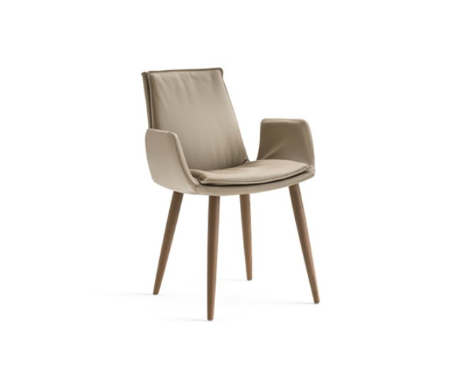 Chair Eforma Lara 4 gambe legno