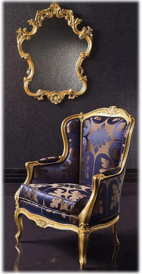 Armchair Barocco Silik Lo stile di classe 8901