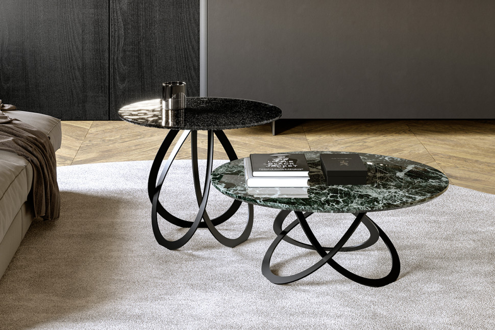 Coffee Table Eforma Febe low top marmo