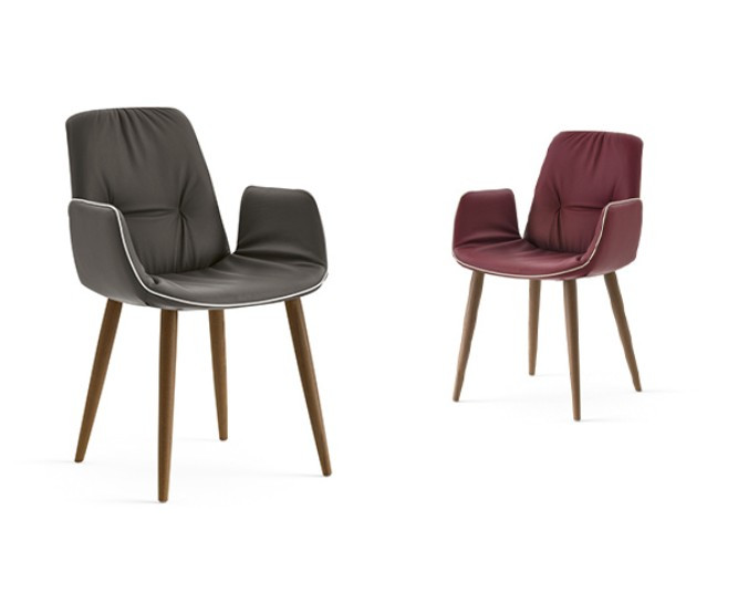 Chair Eforma Lisa 4 gambe legno