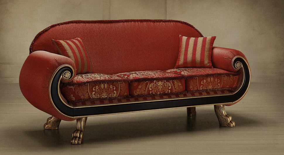 Sofa Nadir Morello gianpaolo Blu catalogo 112/K