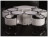 Dining Table Formitalia Volume 8 Margherita tavolo2