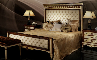 Bed Etoile Minotti luigi &amp; benigno Ninfee 870