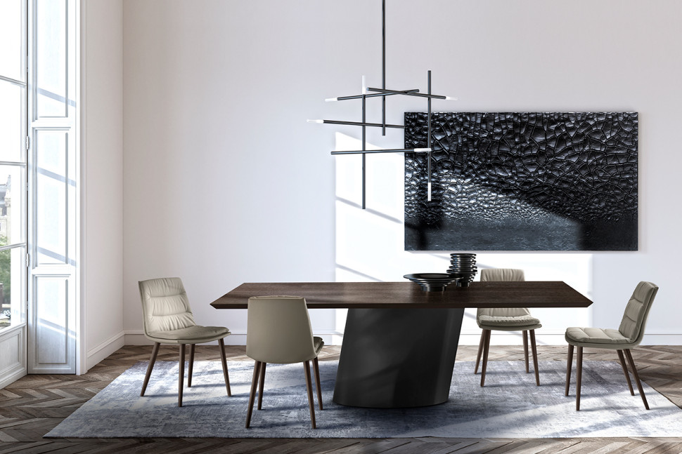 Chair Eforma Lady 4 gambe legno