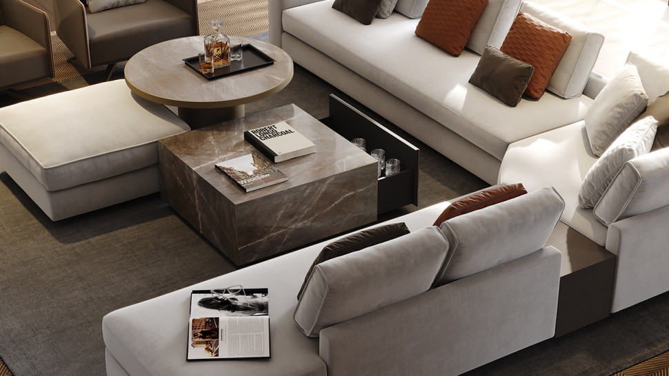 Coffee Table Reflex Disegno Adone 40