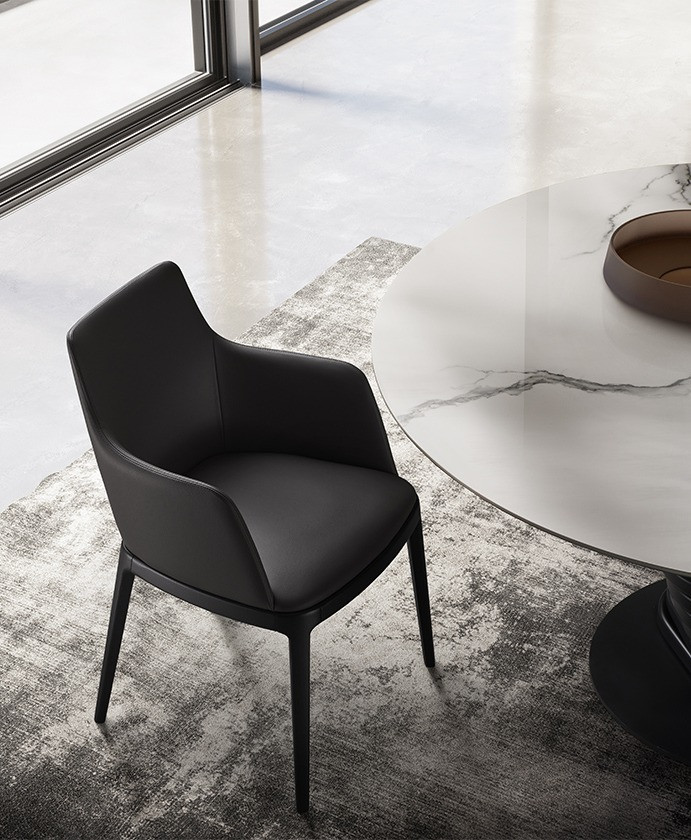 Chair Eforma Max base legno