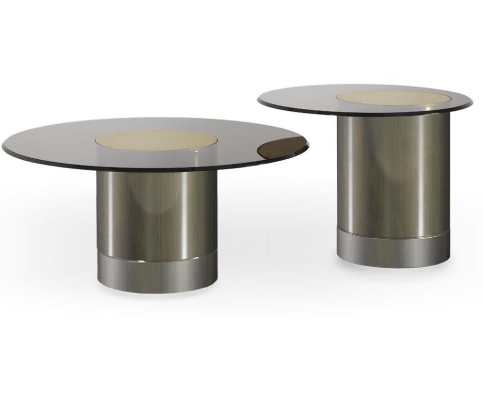 Coffee Table Reflex Disegno Tau 40 Steel
