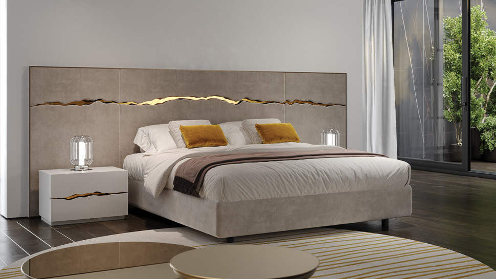 Bed Reflex Disegno Impact Letto XL